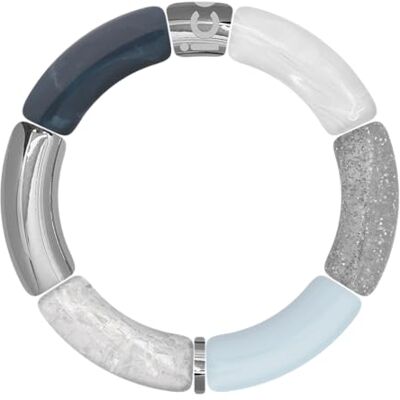 ICE-WATCH ICE Jewellery Bella bracelet Blue silver Blaues und silbernes Modearmband für Frauen (023550) ICE-WATCH ICE Jewellery Bella bracelet Blue silver Blaues und silbernes Modearmband für Frauen (023550)