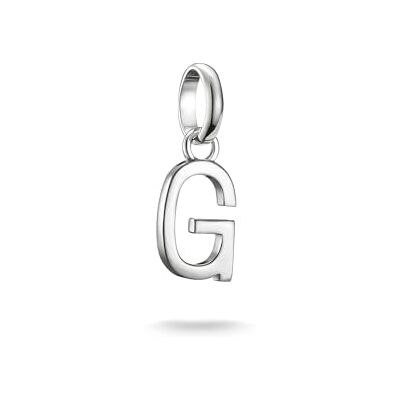 THOMAS SABO Charm-Anhänger Buchstabe G Connect Silber Recyceltes 925 Silber THOMAS SABO Charm-Anhänger Buchstabe G Connect Silber Recyceltes 925 Silber