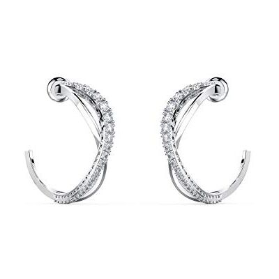 Swarovski , Hyperbola Ohrringe, Weiß, One Size Swarovski , Hyperbola Ohrringe, Weiß, One Size