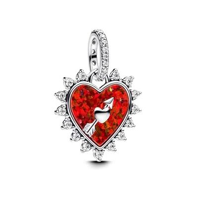 PANDORA 793667C01 Pfeil-Herz-Anhänger Charme PANDORA 793667C01 Pfeil-Herz-Anhänger Charme