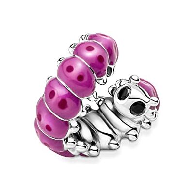 PANDORA MOMENTS Charm "Süße gekräuselte Raupe" Silber 790762C01 PANDORA MOMENTS Charm "Süße gekräuselte Raupe" Silber 790762C01