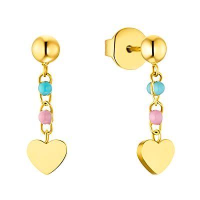 Prinzessin Lillifee Mädchen Kinder Schmuck Herz Edelstahl vergoldet, Kommt in Schmuck Geschenk Box Prinzessin Lillifee Mädchen Kinder Schmuck Herz Edelstahl vergoldet, Kommt in Schmuck Geschenk Box