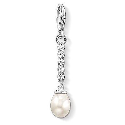 THOMAS SABO Charm-Anhänger Perle 925 Sterlingsilber THOMAS SABO Charm-Anhänger Perle 925 Sterlingsilber