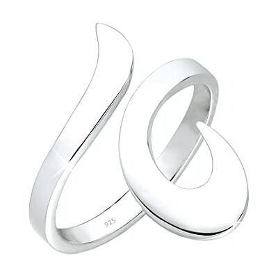 Elli Ring Damen Ornament Statement Wickelring in 925 Sterling Silber Elli Ring Damen Ornament Statement Wickelring in 925 Sterling Silber