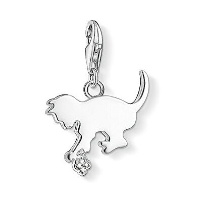THOMAS SABO Damen Charm-Anhänger Katze Charm Club 925 Sterling Silber DC0025-725-14 THOMAS SABO Damen Charm-Anhänger Katze Charm Club 925 Sterling Silber DC0025-725-14