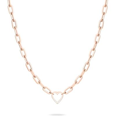 LIEBESKIND Berlin Damen Halskette LJ-1758-N-45 aus Edelstahl in IP Roségold LIEBESKIND Berlin Damen Halskette LJ-1758-N-45 aus Edelstahl in IP Roségold
