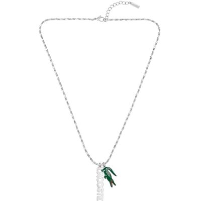 Lacoste Halskette mit Anhänger Für Männer und Frauen Kollektion UMPIRE mit verschiedenen Charms in Edelstahl 2040487 Lacoste Halskette mit Anhänger Für Männer und Frauen Kollektion UMPIRE mit verschiedenen Charms in Edelstahl 2040487