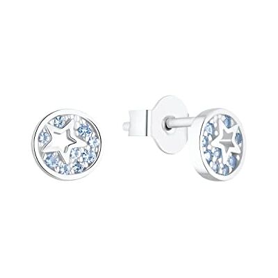 s.Oliver Ohrstecker 925 Sterling Silber Mädchen Kinder Ohrschmuck, mit Zirkonia synth., 0,6 cm, Silber, Stern, Kommt in Schmuck Geschenk Box, 2036457 s.Oliver Ohrstecker 925 Sterling Silber Mädchen Kinder Ohrschmuck, mit Zirkonia synth., 0,6 cm, Silber, Stern, Kommt in Schmuck Geschenk Box, 2036457