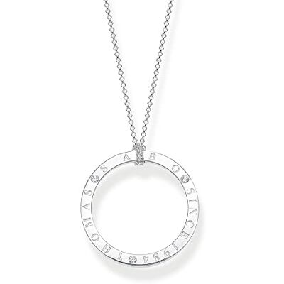 THOMAS SABO Kette Kreis silber 925 Sterlingsilber THOMAS SABO Kette Kreis silber 925 Sterlingsilber