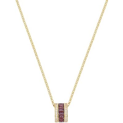 Joop! Kette mit Anhänger für Damen, Silber 925, mit Zirkonia, 42+3 cm, gold, Geschenkidee, 2040572 Joop! Kette mit Anhänger für Damen, Silber 925, mit Zirkonia, 42+3 cm, gold, Geschenkidee, 2040572