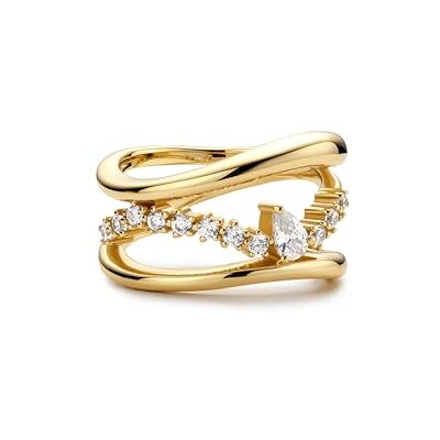 ANIA HAIE Damen Ring MISS TWINKEL aus 925 Sterling Silber, besetzt mit 12 Zirkonia, inkl. Geschenkverpackung ANIA HAIE Damen Ring MISS TWINKEL aus 925 Sterling Silber, besetzt mit 12 Zirkonia, inkl. Geschenkverpackung