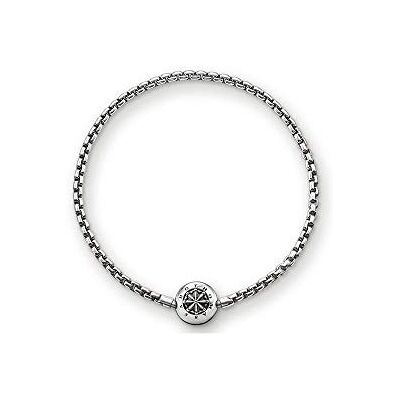 THOMAS SABO Armband für Beads Geschwärzt 925er Sterlingsilber, Geschwärzt THOMAS SABO Armband für Beads Geschwärzt 925er Sterlingsilber, Geschwärzt
