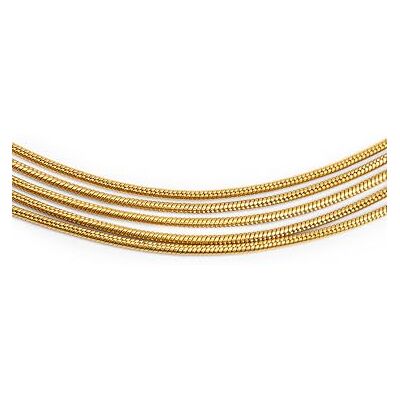 SINGULARU Halskette Cleopatra Edelstahl vergoldet Damenschmuck SINGULARU Halskette Cleopatra Edelstahl vergoldet Damenschmuck