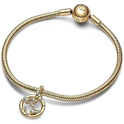 PANDORA Sternzeichen Fische Charm-Anhänger 762724C01 Anhänger PANDORA Sternzeichen Fische Charm-Anhänger 762724C01 Anhänger