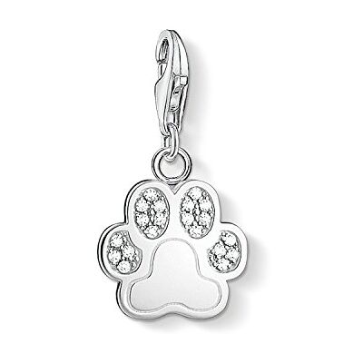 THOMAS SABO Charm-Anhänger Tatze Pfote 925 Sterlingsilber THOMAS SABO Charm-Anhänger Tatze Pfote 925 Sterlingsilber