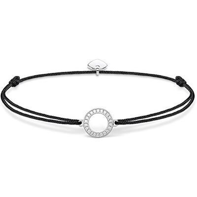 THOMAS SABO Damen Armband Little Secret Kreis Zirkonia 925 Sterling Silber LS010-401-11-L20v THOMAS SABO Damen Armband Little Secret Kreis Zirkonia 925 Sterling Silber LS010-401-11-L20v