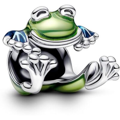 PANDORA ME Halbierter Emaille Siegelring aus Sterling Silber mit vergoldeter Metalllegierung und Zirkonia Steinen, Größe: 56, 163325C01-56 PANDORA ME Halbierter Emaille Siegelring aus Sterling Silber mit vergoldeter Metalllegierung und Zirkonia Steinen, Größe: 56, 163325C01-56