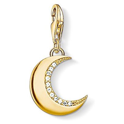 THOMAS SABO Damen Charm-Anhänger Schutzmond Charm Club 925 Sterling Silber 1500-414-14 THOMAS SABO Damen Charm-Anhänger Schutzmond Charm Club 925 Sterling Silber 1500-414-14
