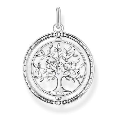 THOMAS SABO Anhänger Tree of Love silber 925 Sterlingsilber, Geschwärzt THOMAS SABO Anhänger Tree of Love silber 925 Sterlingsilber, Geschwärzt