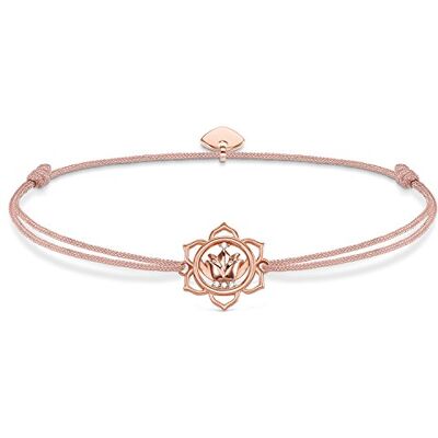 THOMAS SABO Damen Armband Little Secret Lotusblume 925 Sterling Silber LS016-898-19-L20v THOMAS SABO Damen Armband Little Secret Lotusblume 925 Sterling Silber LS016-898-19-L20v