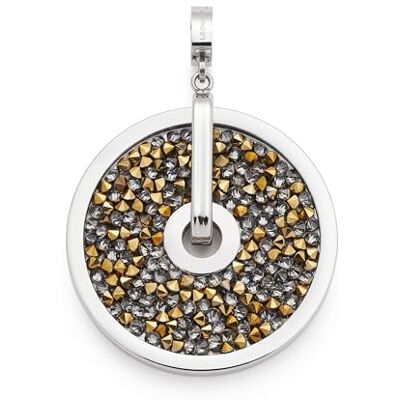 JEWELS BY LEONARDO Anhänger Clip & Mix Blanca • Ketten-Anhänger aus silberfarbenem Edelstahl • irisierende Glaskristalle in Grau- und Bronzetönen • Clip M (4,8 mm Ø) • Schmuck Geschenk Damen • 025617 JEWELS BY LEONARDO Anhänger Clip & Mix Blanca • Ketten-Anhänger aus silberfarbenem Edelstahl • irisierende Glaskristalle in Grau- und Bronzetönen • Clip M (4,8 mm Ø) • Schmuck Geschenk Damen • 025617
