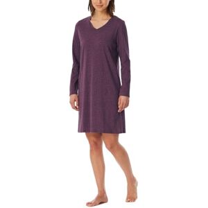 Uncover by Schiesser Damen Langarm-Nachtwäsche Nachthemd, Pflaume_182851, 40 Uncover by Schiesser Damen Langarm-Nachtwäsche Nachthemd, Pflaume_182851, 40