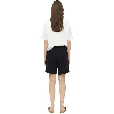 s.Oliver Damen Jerseyshorts – Elastikbund, seitlicher Schlitz, weich, Uni s.Oliver Damen Jerseyshorts – Elastikbund, seitlicher Schlitz, weich, Uni