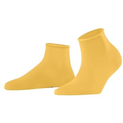 FALKE Damen Socken Cotton Touch W Sso Baumwolle einfarbig 1 Paar, Gelb Banana 1333, 35-38 FALKE Damen Socken Cotton Touch W Sso Baumwolle einfarbig 1 Paar, Gelb Banana 1333, 35-38