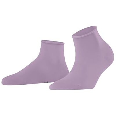 FALKE Damen Socken Cotton Touch W Sso Baumwolle einfarbig 1 Paar, Lila Misty 8972, 39-42 FALKE Damen Socken Cotton Touch W Sso Baumwolle einfarbig 1 Paar, Lila Misty 8972, 39-42
