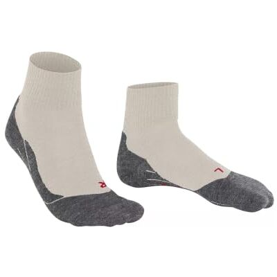 FALKE Damen Wandersocken TK5 Wander Short W Sso Wolle Funktionsmaterial antiblasen dünn 1 Paar, Beige Natural 4200, 37-38 FALKE Damen Wandersocken TK5 Wander Short W Sso Wolle Funktionsmaterial antiblasen dünn 1 Paar, Beige Natural 4200, 37-38