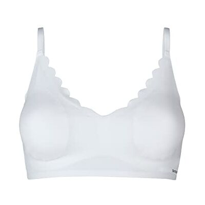 Skiny Damen Micro Essentials 084272 Bustier, White (084272), 40 EU Skiny Damen Micro Essentials 084272 Bustier, White (084272), 40 EU
