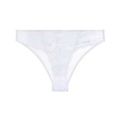 Dorina Perfect Lace Brasil-Slip für Damen – Soft-Touch-Stoff & Frecher Schnitt – Moderner Stil für Täglichen Komfort, Weiß Dorina Perfect Lace Brasil-Slip für Damen – Soft-Touch-Stoff & Frecher Schnitt – Moderner Stil für Täglichen Komfort, Weiß