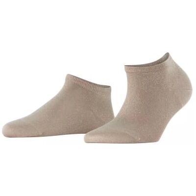FALKE Damen Sneakersocken Shiny W Sn Lyocell kurz einfarbig 1 Paar, Beige Nude 4092, 39-42 FALKE Damen Sneakersocken Shiny W Sn Lyocell kurz einfarbig 1 Paar, Beige Nude 4092, 39-42