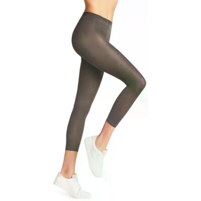 FALKE Damen Leggings Pure Matt 50 DEN Capri W Le halb-Blickdicht einfarbig 1 Stück, Braun Espresso 5188, L FALKE Damen Leggings Pure Matt 50 DEN Capri W Le halb-Blickdicht einfarbig 1 Stück, Braun Espresso 5188, L