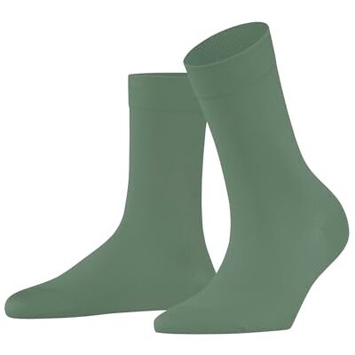 FALKE Damen Socken Cotton Touch W So Baumwolle einfarbig 1 Paar, Grün Sage 7538, 35-38 FALKE Damen Socken Cotton Touch W So Baumwolle einfarbig 1 Paar, Grün Sage 7538, 35-38