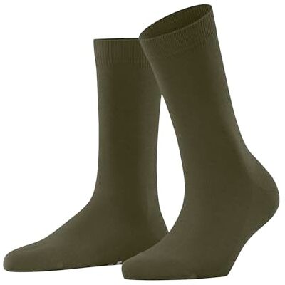 FALKE Damen Socken Family W So nachhaltige Baumwolle einfarbig 1 Paar, Grün Artichoke 7436, 39-42 FALKE Damen Socken Family W So nachhaltige Baumwolle einfarbig 1 Paar, Grün Artichoke 7436, 39-42