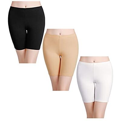 wirarpa Boxershorts Damen 3er Pack Lang Baumwolle Unterwäsche Weich Panties Hosen Unter Kleid Größe 2XL wirarpa Boxershorts Damen 3er Pack Lang Baumwolle Unterwäsche Weich Panties Hosen Unter Kleid Größe 2XL