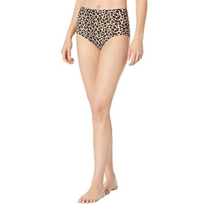 Chantelle Damen Softstretch Slip mit Hoher Taille, Leopard Nude, One Size Chantelle Damen Softstretch Slip mit Hoher Taille, Leopard Nude, One Size