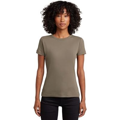 G-STAR Damen Slim Rib T-Shirt G-STAR Damen Slim Rib T-Shirt