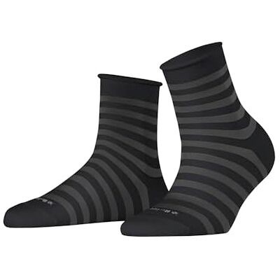 Burlington Damen Socken Swansea W Sso Baumwolle gemustert 1 Paar, Schwarz Black 3000, 36-41 Burlington Damen Socken Swansea W Sso Baumwolle gemustert 1 Paar, Schwarz Black 3000, 36-41