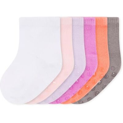 Bramble & Bear 6/12er-Pack Unisex Baby Grip Socks Rutschfeste Baby-Socken mit weicher Baumwoll-Konstruktion Verschiedene Blau- und Rosatöne in den Größen 0-5 Jahre Bramble & Bear 6/12er-Pack Unisex Baby Grip Socks Rutschfeste Baby-Socken mit weicher Baumwoll-Konstruktion Verschiedene Blau- und Rosatöne in den Größen 0-5 Jahre