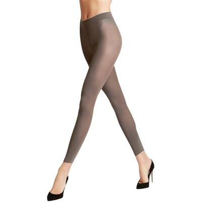 FALKE Damen Leggings Pure Matt 50 DEN W Le halb-Blickdicht einfarbig 1 Stück, Braun Espresso 5188, S-M FALKE Damen Leggings Pure Matt 50 DEN W Le halb-Blickdicht einfarbig 1 Stück, Braun Espresso 5188, S-M