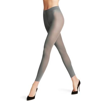 FALKE Damen Leggings Pure Matt 50 DEN W Le halb-Blickdicht einfarbig 1 Stück, Grau Shark 3258, M FALKE Damen Leggings Pure Matt 50 DEN W Le halb-Blickdicht einfarbig 1 Stück, Grau Shark 3258, M