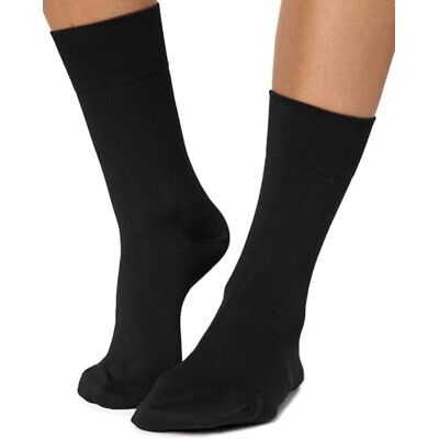 Nur Die Bambus Thermo Socke dicke warme weiche Wintersocke Thermosocke atmungsaktiv Damen, schwarz, 39-42 Nur Die Bambus Thermo Socke dicke warme weiche Wintersocke Thermosocke atmungsaktiv Damen, schwarz, 39-42