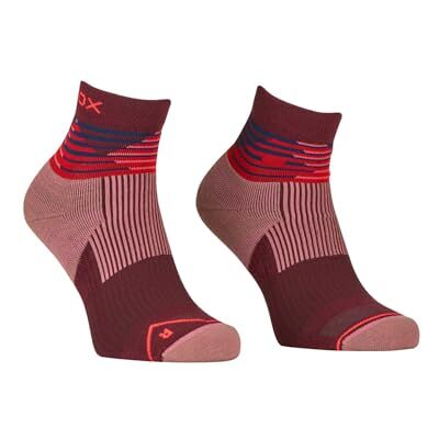ORTOVOX ALL MOUNTAIN QUARTER SOCKS W Warme Socken aus Merino-Mix mit viel technischem Komfort ROT DAMEN 35-38 ORTOVOX ALL MOUNTAIN QUARTER SOCKS W Warme Socken aus Merino-Mix mit viel technischem Komfort ROT DAMEN 35-38