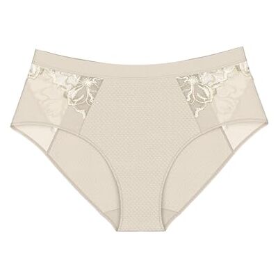 Triumph Wild Azalea Florale Maxi, Briefs Damen, Beige (Naturel (076)), 48 Triumph Wild Azalea Florale Maxi, Briefs Damen, Beige (Naturel (076)), 48