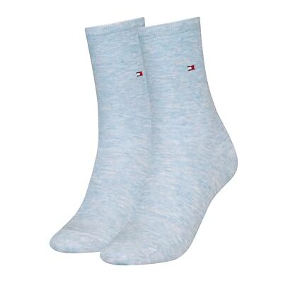 Tommy Hilfiger Damen Casual Classic Sock, Light Blue Melange, 35-38 EU Tommy Hilfiger Damen Casual Classic Sock, Light Blue Melange, 35-38 EU