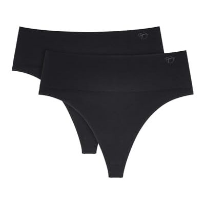 Triumph Soft Sculpt Bandeau String 2P Black Triumph Soft Sculpt Bandeau String 2P Black