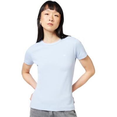 G-STAR Damen Slim Rib T-Shirt G-STAR Damen Slim Rib T-Shirt