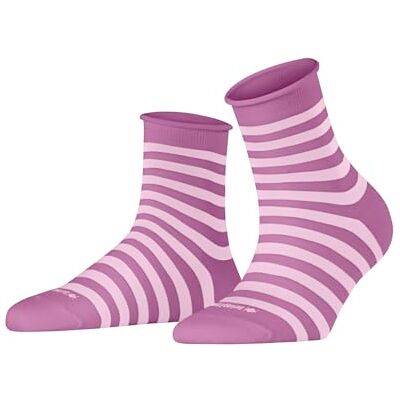 Burlington Damen Socken Swansea W Sso Baumwolle gemustert 1 Paar, Rosa Peony 8042, 36-41 Burlington Damen Socken Swansea W Sso Baumwolle gemustert 1 Paar, Rosa Peony 8042, 36-41